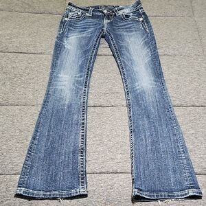 Miss Me Signature Boot Size 25 Women's Blue Jeans
